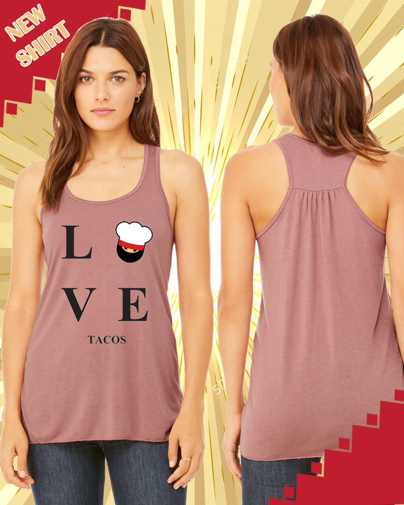 Love Taco Flowy Tank Top